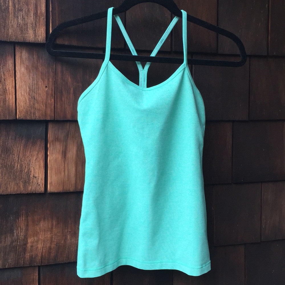 Lululemon power Y tank top size 4
